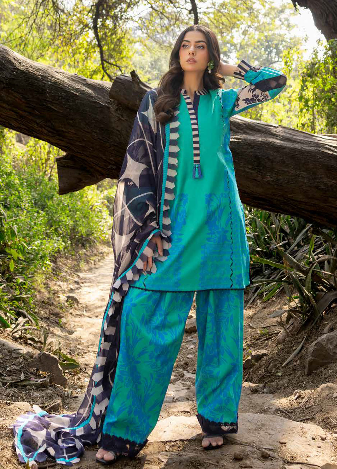 C - Prints by Charizma Printed Lawn Suits Unstitched 3 Piece CP5-17