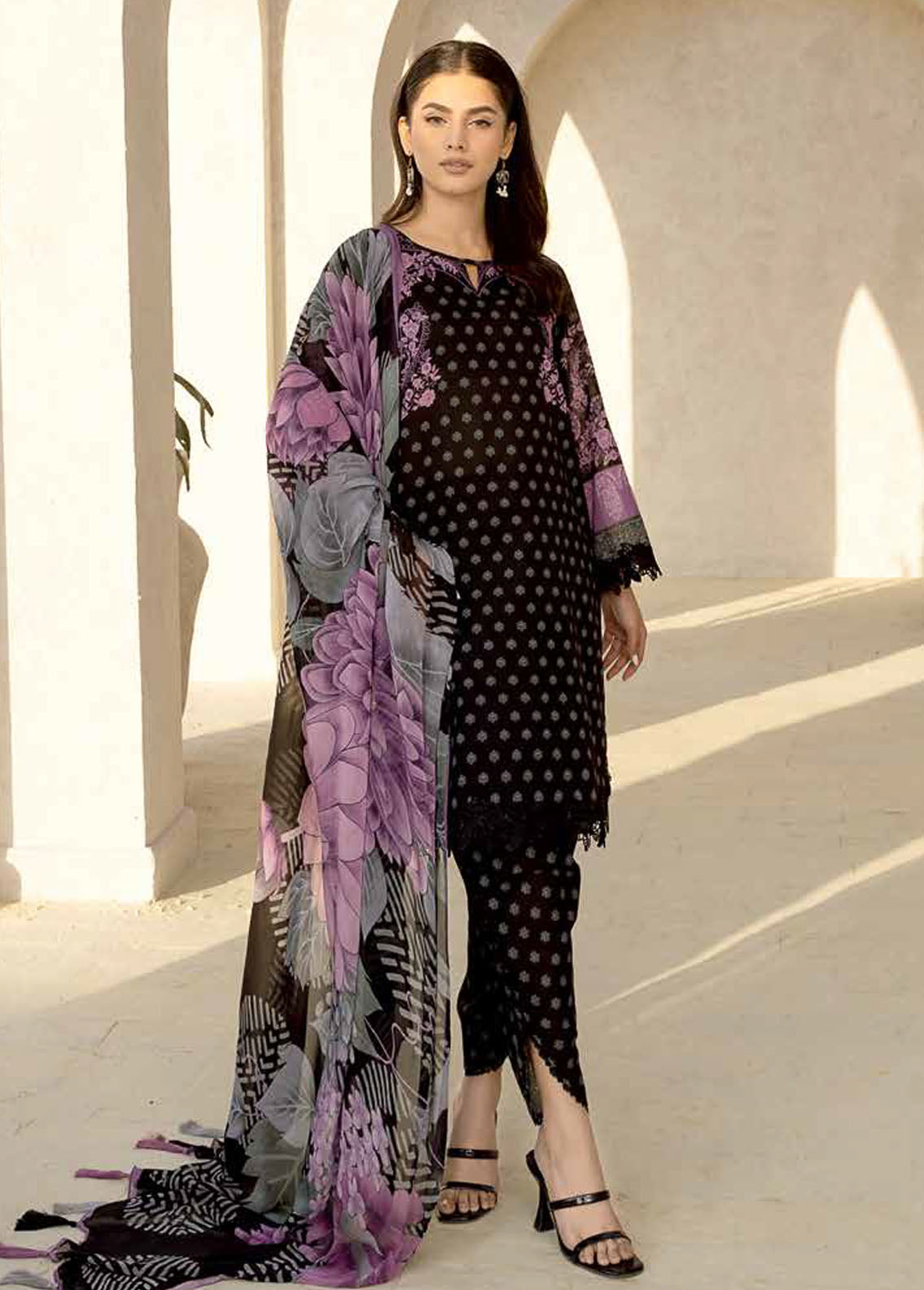 C-Prints By Charizma Printed Lawn Suits Unstitched 3 Piece CRZ24CP CP4 10