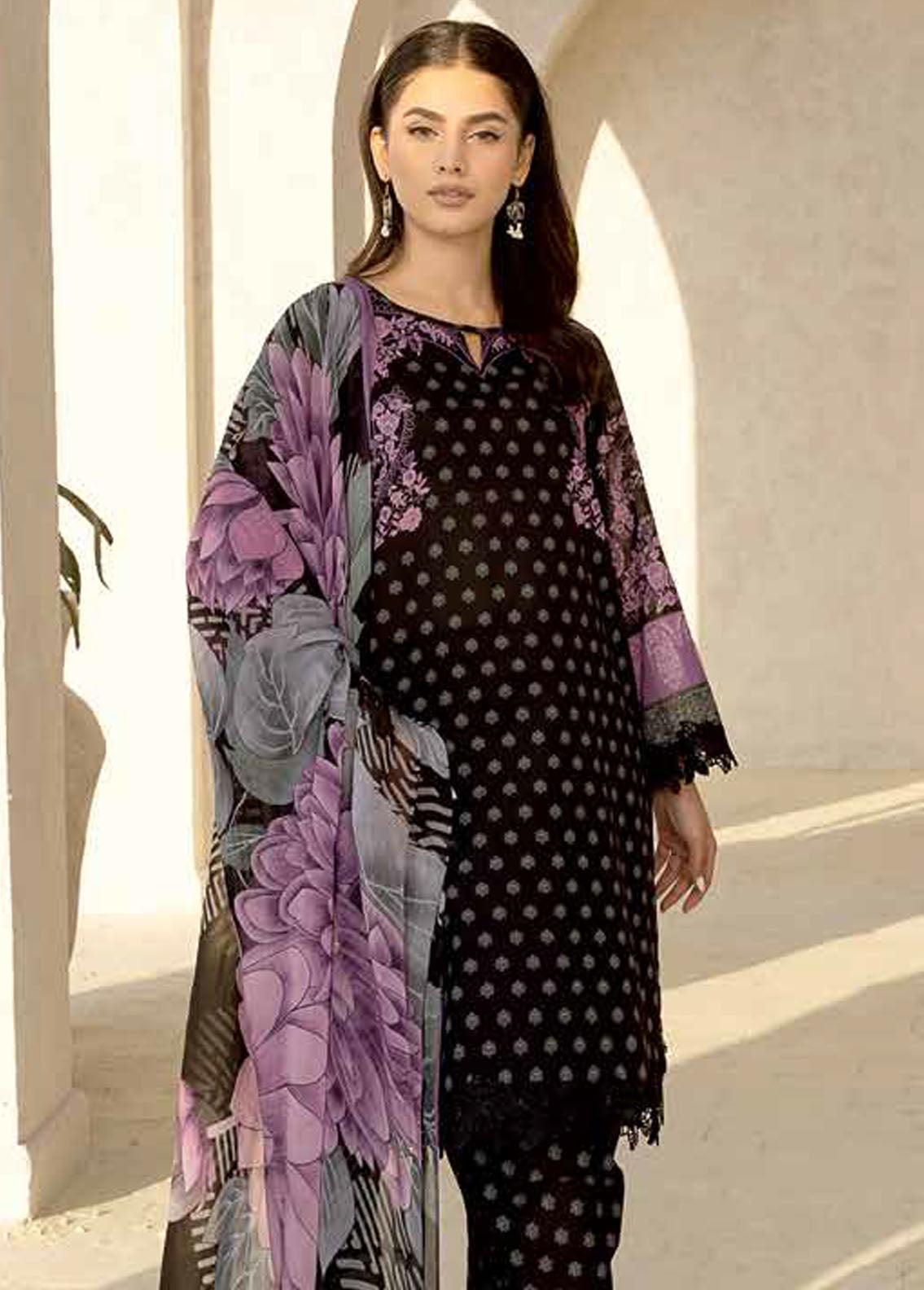 C-Prints By Charizma Printed Lawn Suits Unstitched 3 Piece CRZ24CP CP4 10