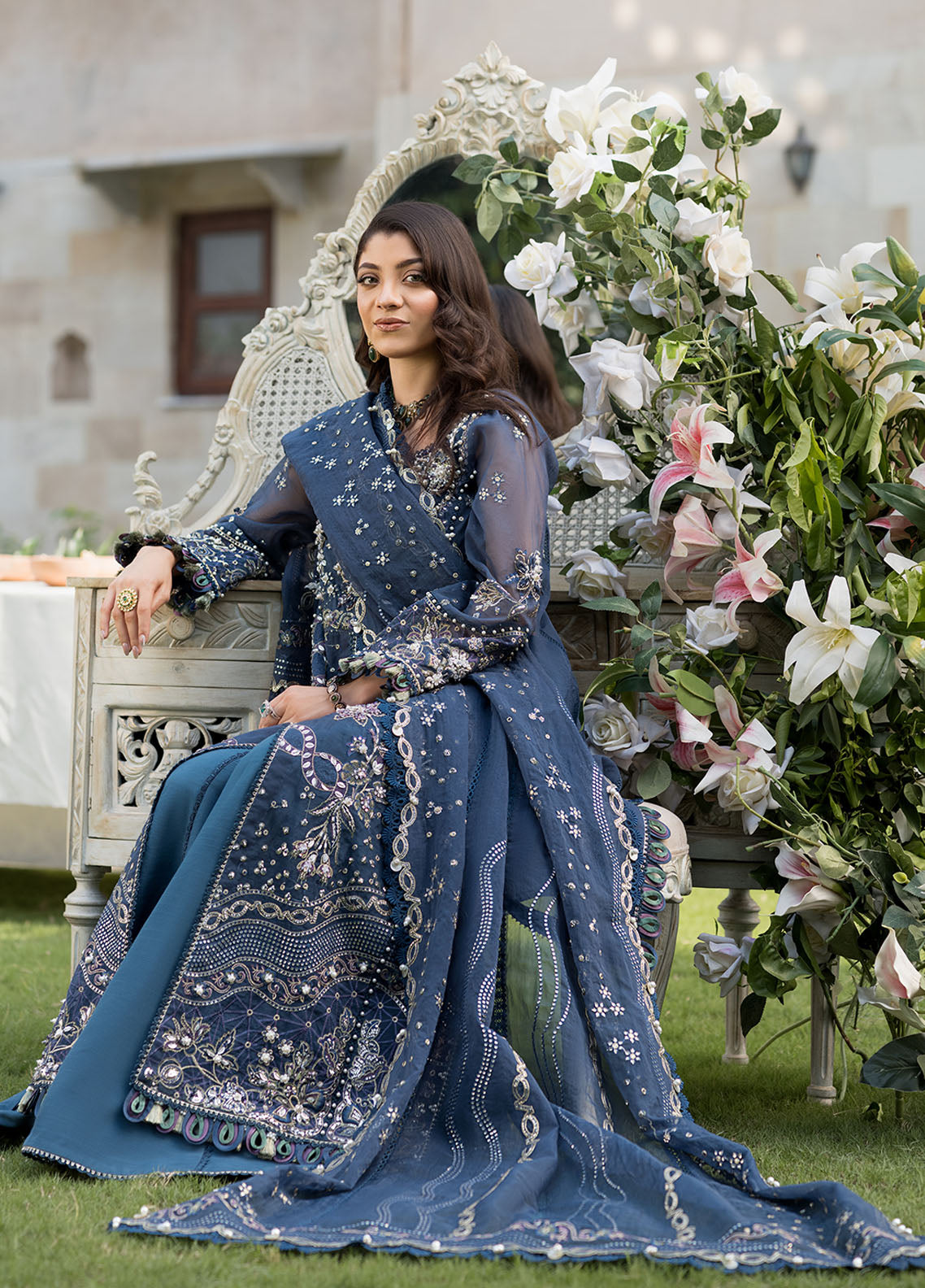 Celebrations by Elaf Unstitched Formal Collection 2024 EFH-04 Falak