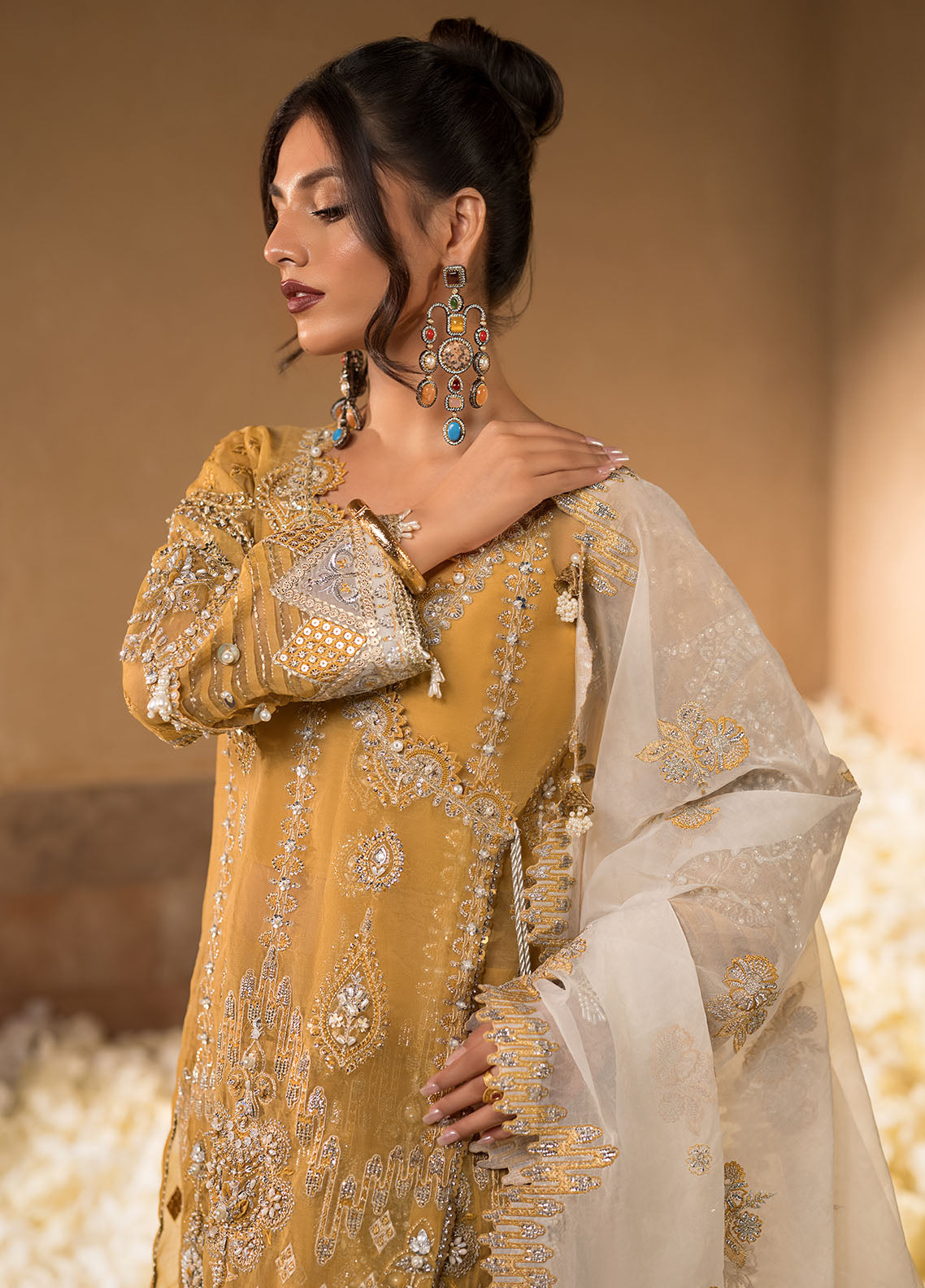 Celebrations by Elaf Unstitched Formal Collection 2024 EFH-07 Sahar
