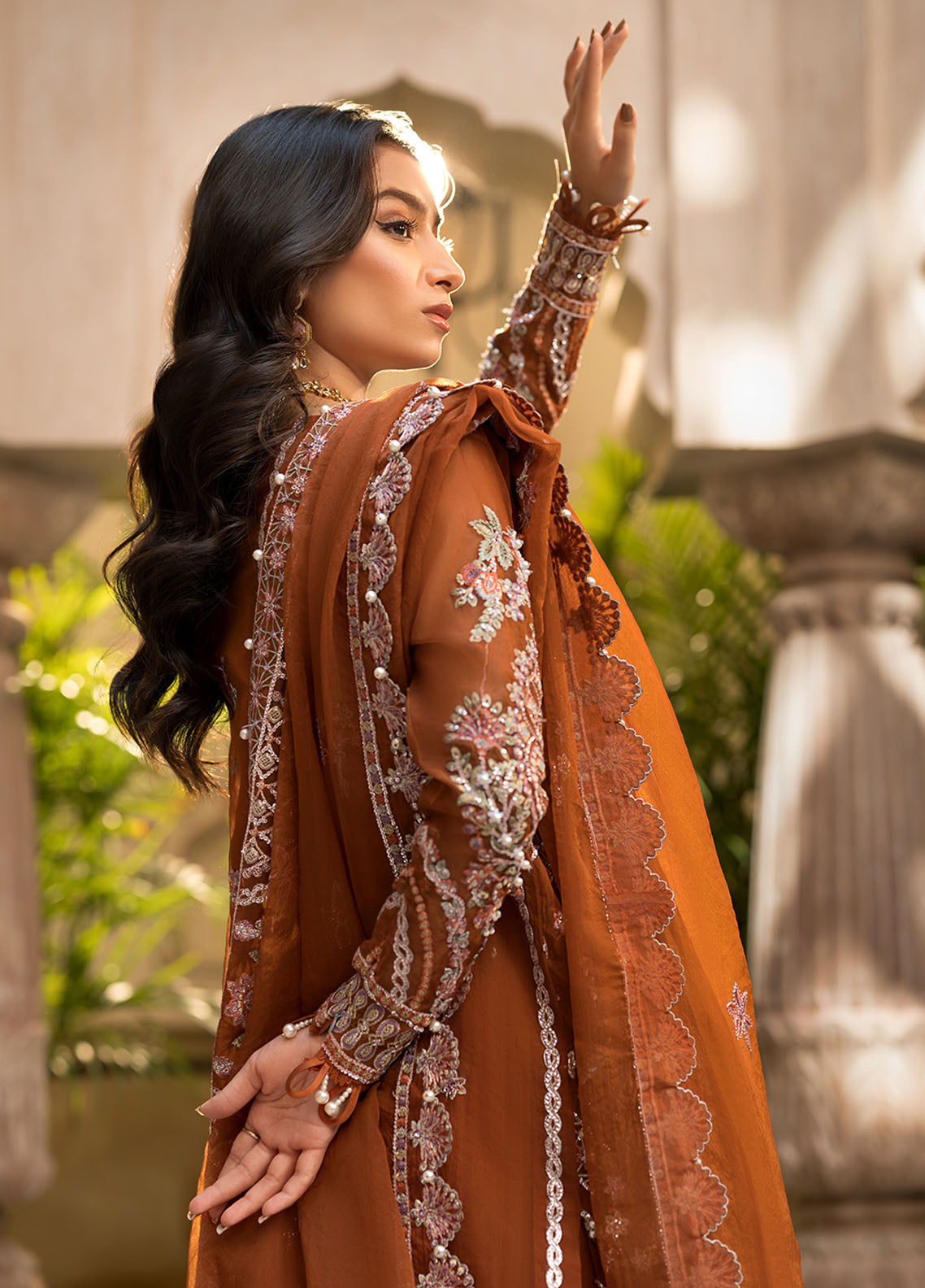 Celebrations by Elaf Unstitched Formal Collection 2024 EFH-03 Shahana