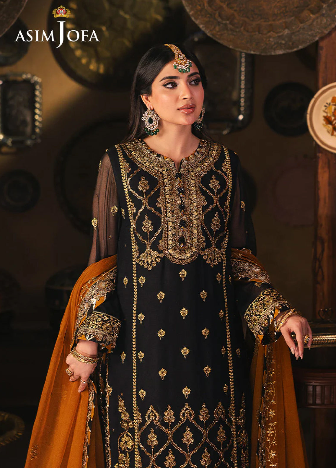 Chamkeeli By Asim Jofa Unstitched Festive Collection 2024 AJKK-15