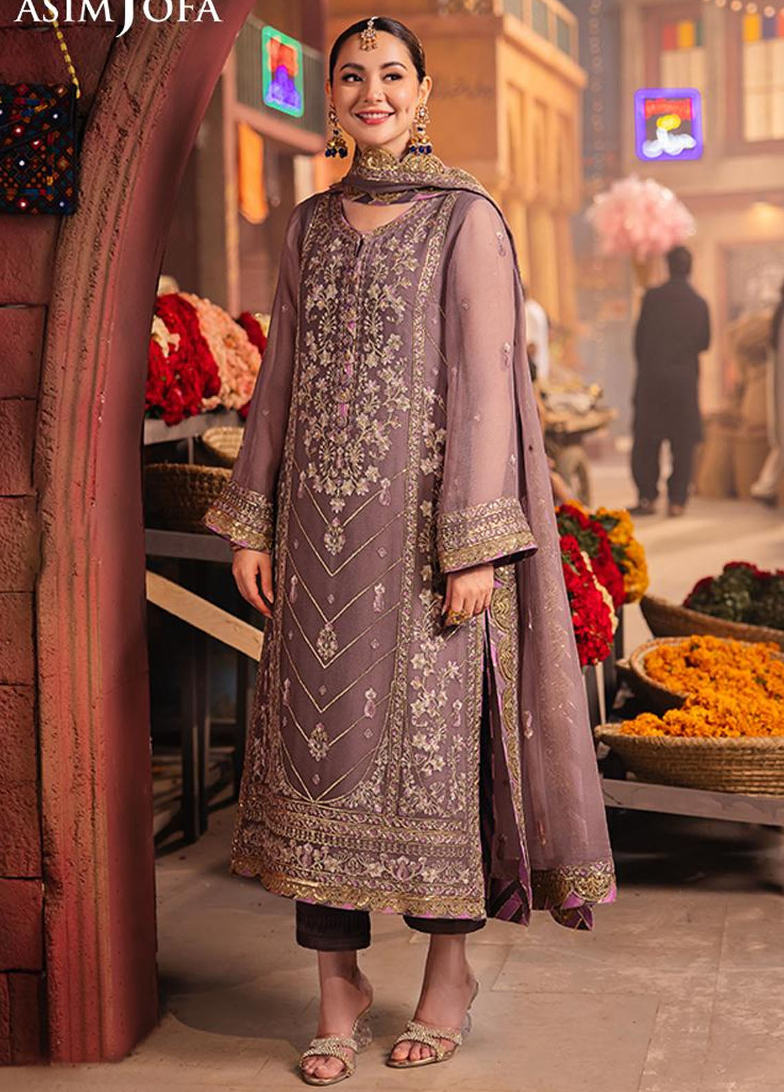 Chamkeeli By Asim Jofa Unstitched Festive Collection 2024 AJKK-29