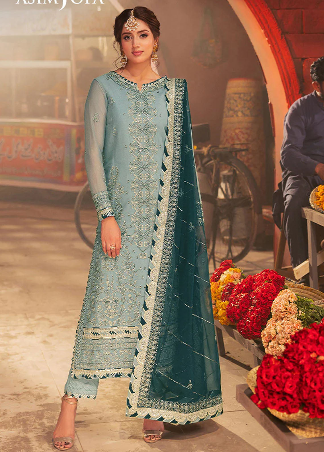 Chamkeeli By Asim Jofa Unstitched Festive Collection 2024 AJKK-17