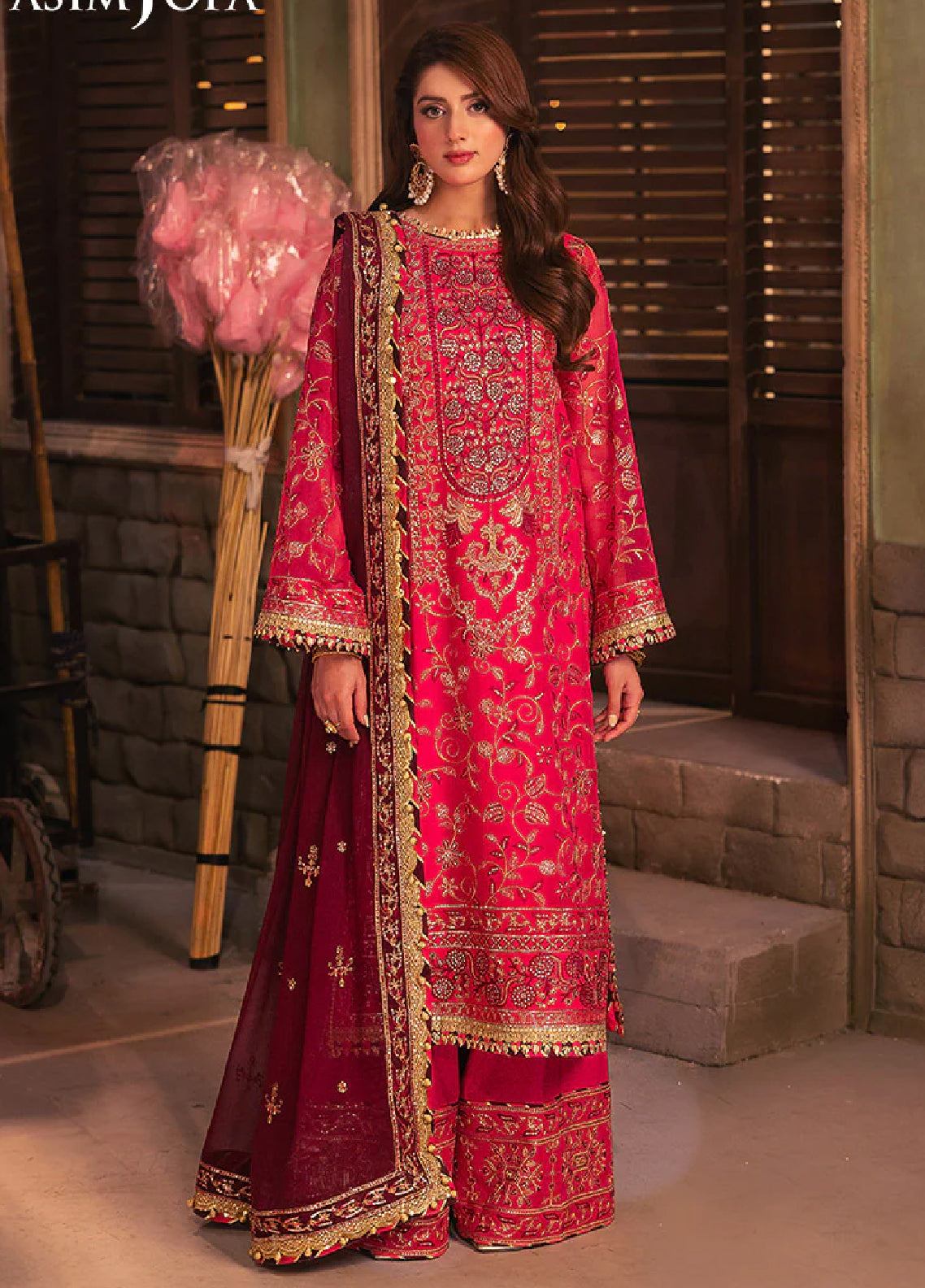 Chamkeeli By Asim Jofa Unstitched Festive Collection 2024 AJKK-11