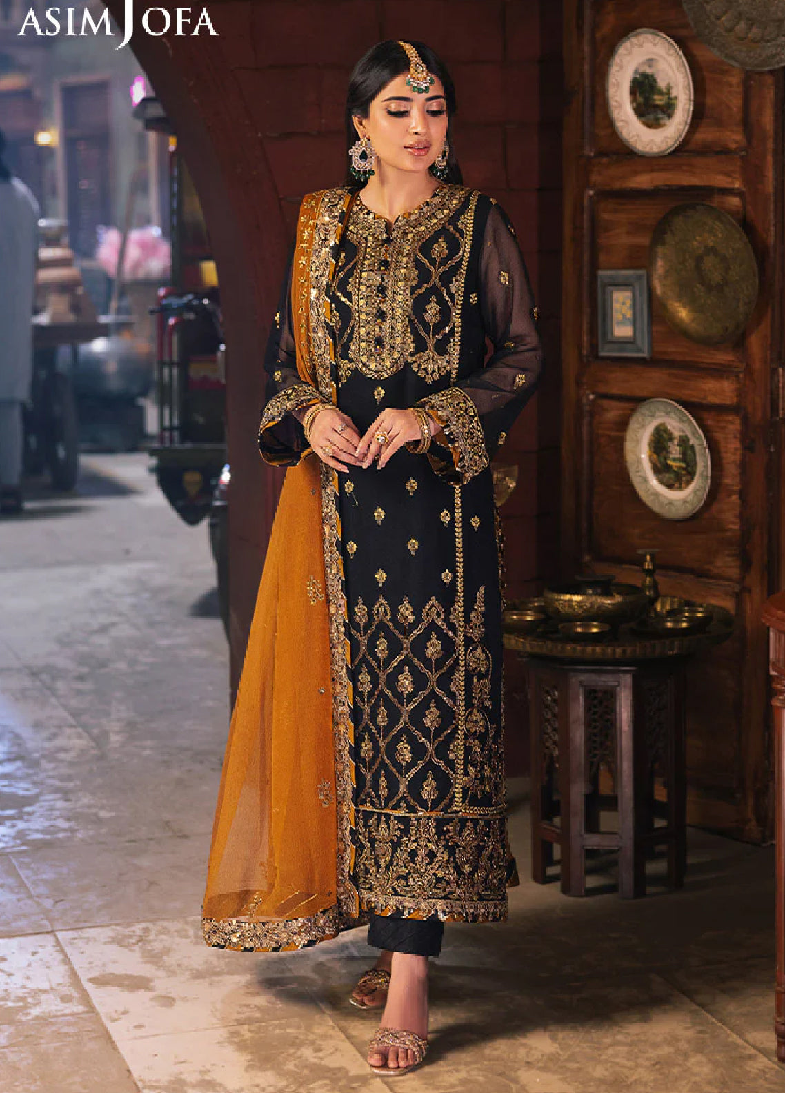 Chamkeeli By Asim Jofa Unstitched Festive Collection 2024 AJKK-15