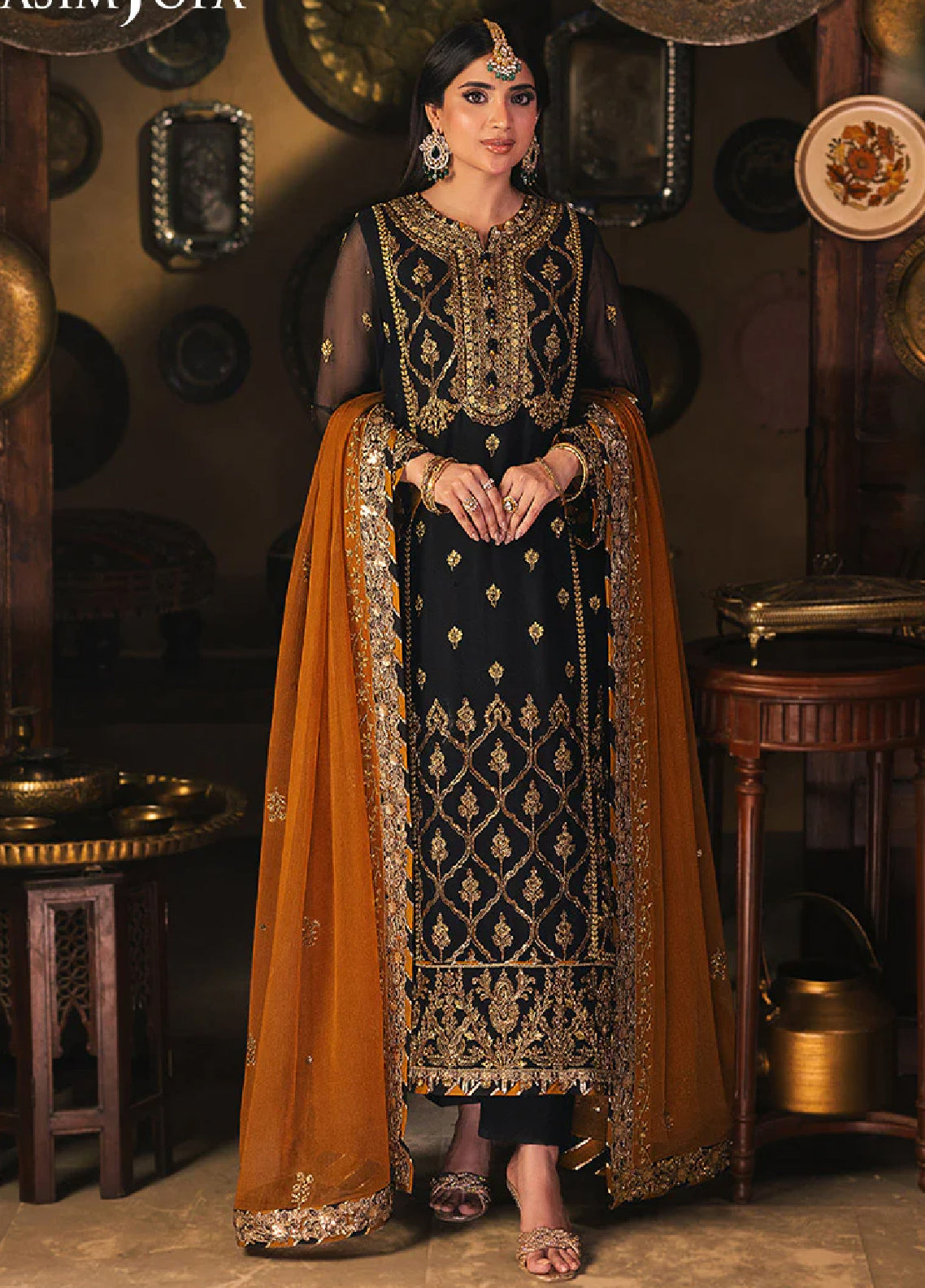 Chamkeeli By Asim Jofa Unstitched Festive Collection 2024 AJKK-15