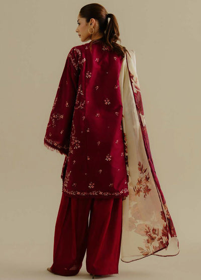 Coco by Zara Shahjhan Embroidered Lawn Suits Unstitched 3 Piece CZS25LD D-4 B Yana