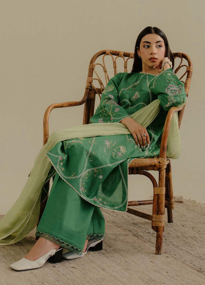 Coco by Zara Shahjhan Embroidered Lawn Suits Unstitched 3 Piece CZS25LD D-8 B Tara