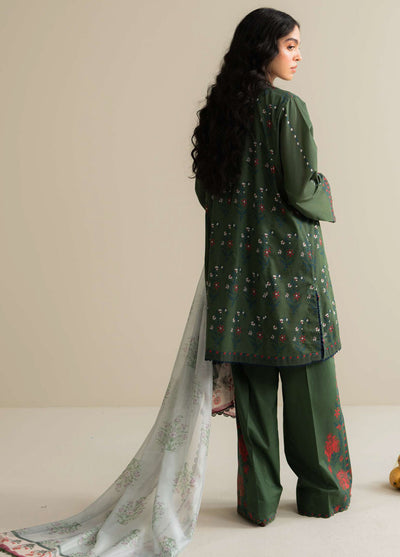 Coco Prints by Zara Shahjahan Printed Lawn Suits Unstitched 3 Piece CZS25PS D-03 A Tinsa