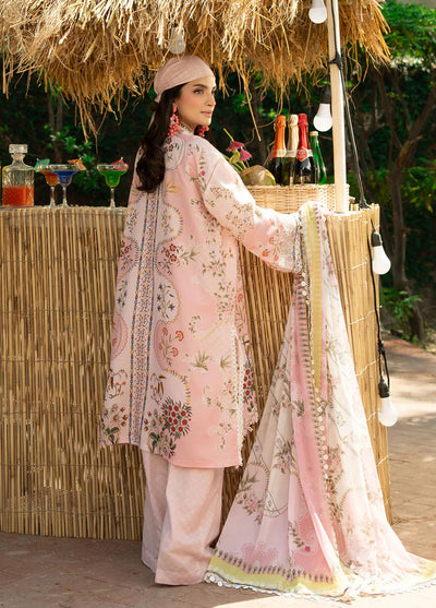 Cocktail by Sardinia Embroidered Lawn Suits Unstitched 3 Piece SRD25CPE 1003 Pinik Punch