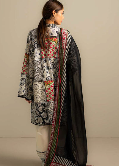 Coco Prints by Zara Shahjahan Printed Lawn Suits Unstitched 3 Piece CZS25PS D-08 B Elra