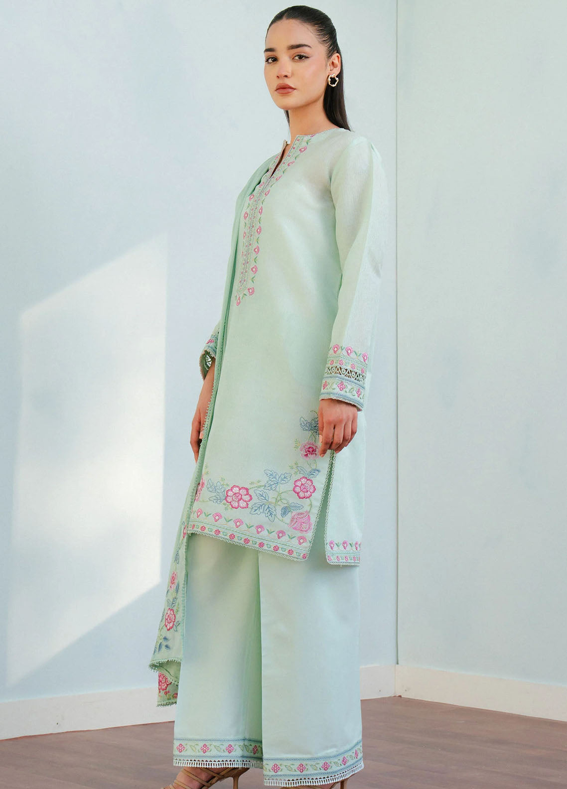 Coco By Zara Shahjahan Embroidered Jacquard Suits Unstitched 3 Piece D9A Indi