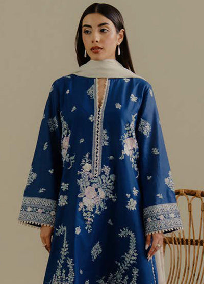 Coco by Zara Shahjhan Embroidered Lawn Suits Unstitched 3 Piece CZS25LD D-3 A Luleh