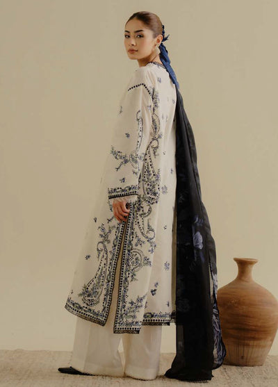 Coco by Zara Shahjhan Embroidered Lawn Suits Unstitched 3 Piece CZS25LD D-4 A Yana