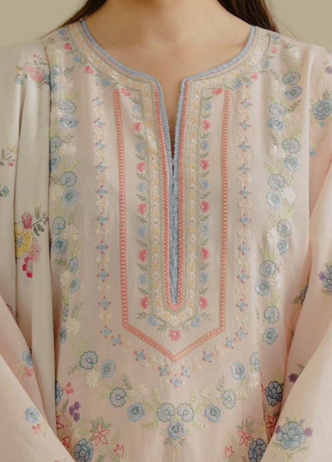 Coco by Zara Shahjhan Embroidered Jacquard Suits Unstitched 3 Piece CZS25LD D-9 B Zeest