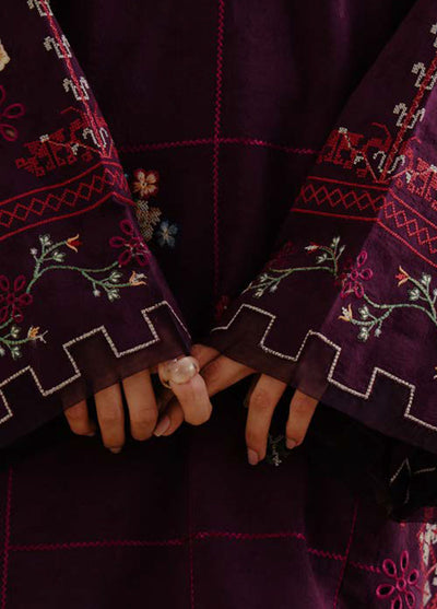 Coco by Zara Shahjhan Embroidered Jacquard Suits Unstitched 3 Piece CZS25LD D-5 B Sufa