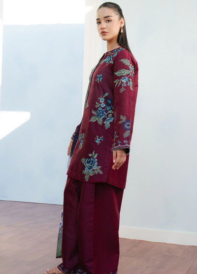 Coco By Zara Shahjahan Embroidered Lawn Suits Unstitched 3 Piece D4B Freya