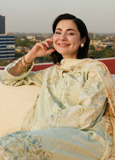 Coco by Zara Shahjhan Embroidered Jacquard Suits Unstitched 3 Piece CZS25LD D-1 B Elva