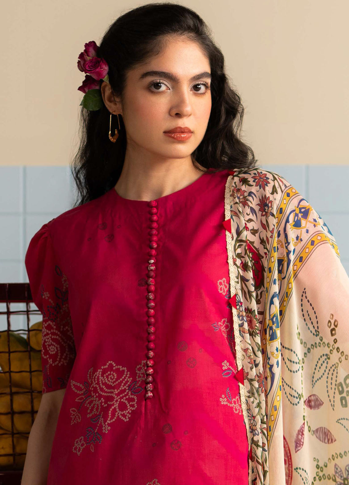 Coco Prints by Zara Shahjahan Printed Lawn Suits Unstitched 3 Piece CZS25PS D-06 B Kina