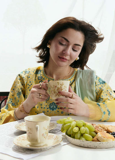 Coco by Zara Shahjhan Embroidered Lawn Suits Unstitched 3 Piece CZS25LD D-7 B Velin