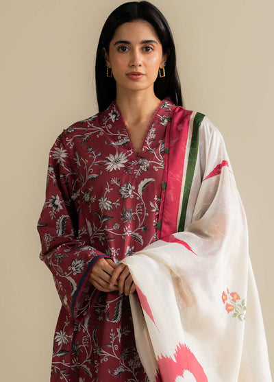 Coco Prints by Zara Shahjahan Printed Lawn Suits Unstitched 3 Piece CZS25PS D-07 A Liore