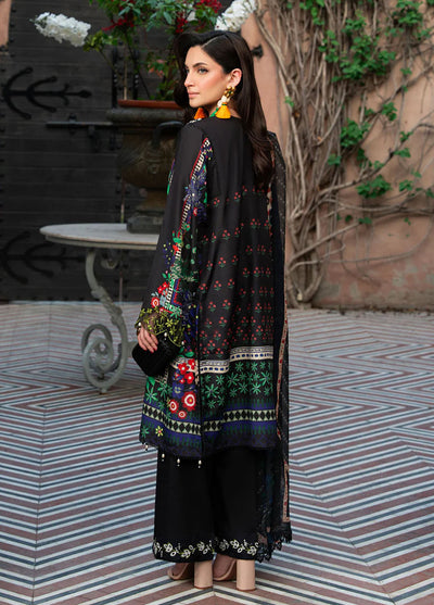 Cocktail by Sardinia Embroidered Lawn Suits Unstitched 3 Piece SRD25CPE 1002 Espresso