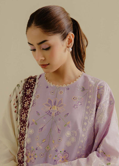 Coco by Zara Shahjhan Embroidered Lawn Suits Unstitched 3 Piece CZS25LD D-10 B Nyssa