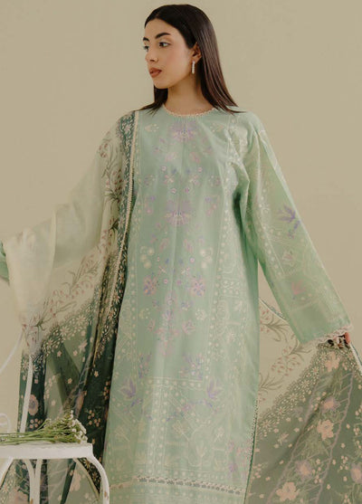 Coco by Zara Shahjhan Embroidered Lawn Suits Unstitched 3 Piece CZS25LD D-10 A Nyssa