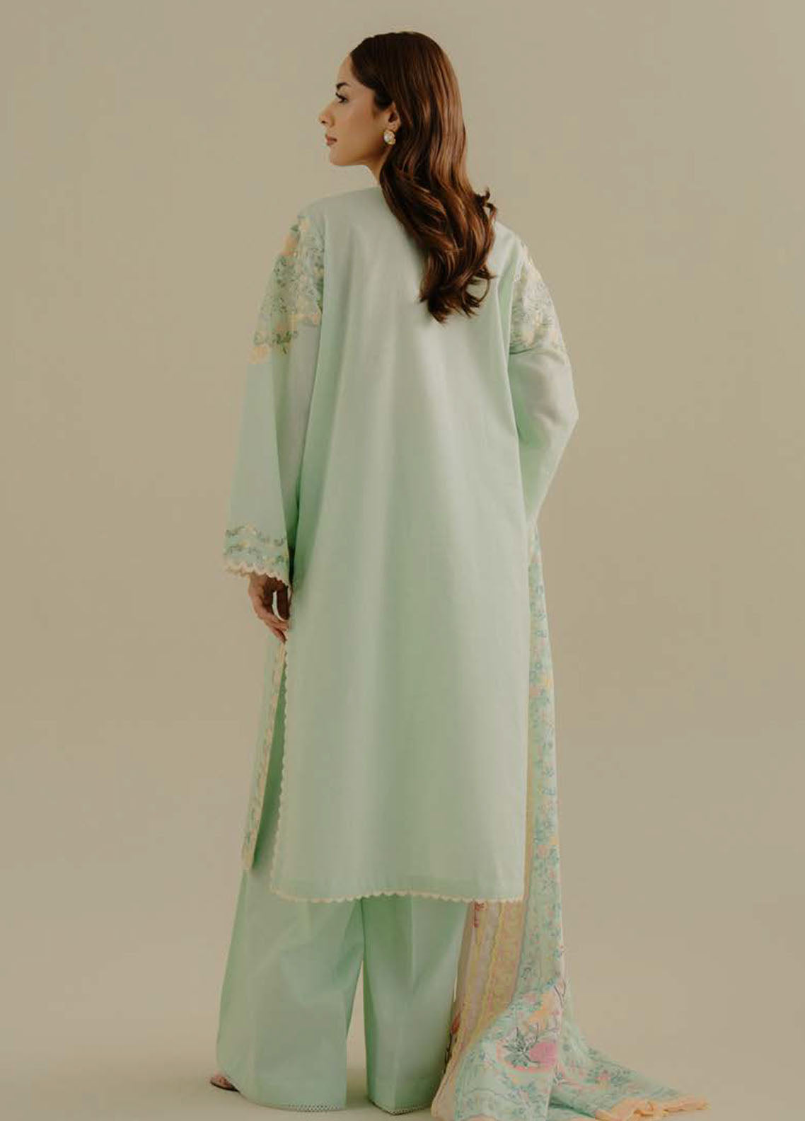 Coco by Zara Shahjhan Embroidered Lawn Suits Unstitched 3 Piece CZS25LD D-7 A Velin