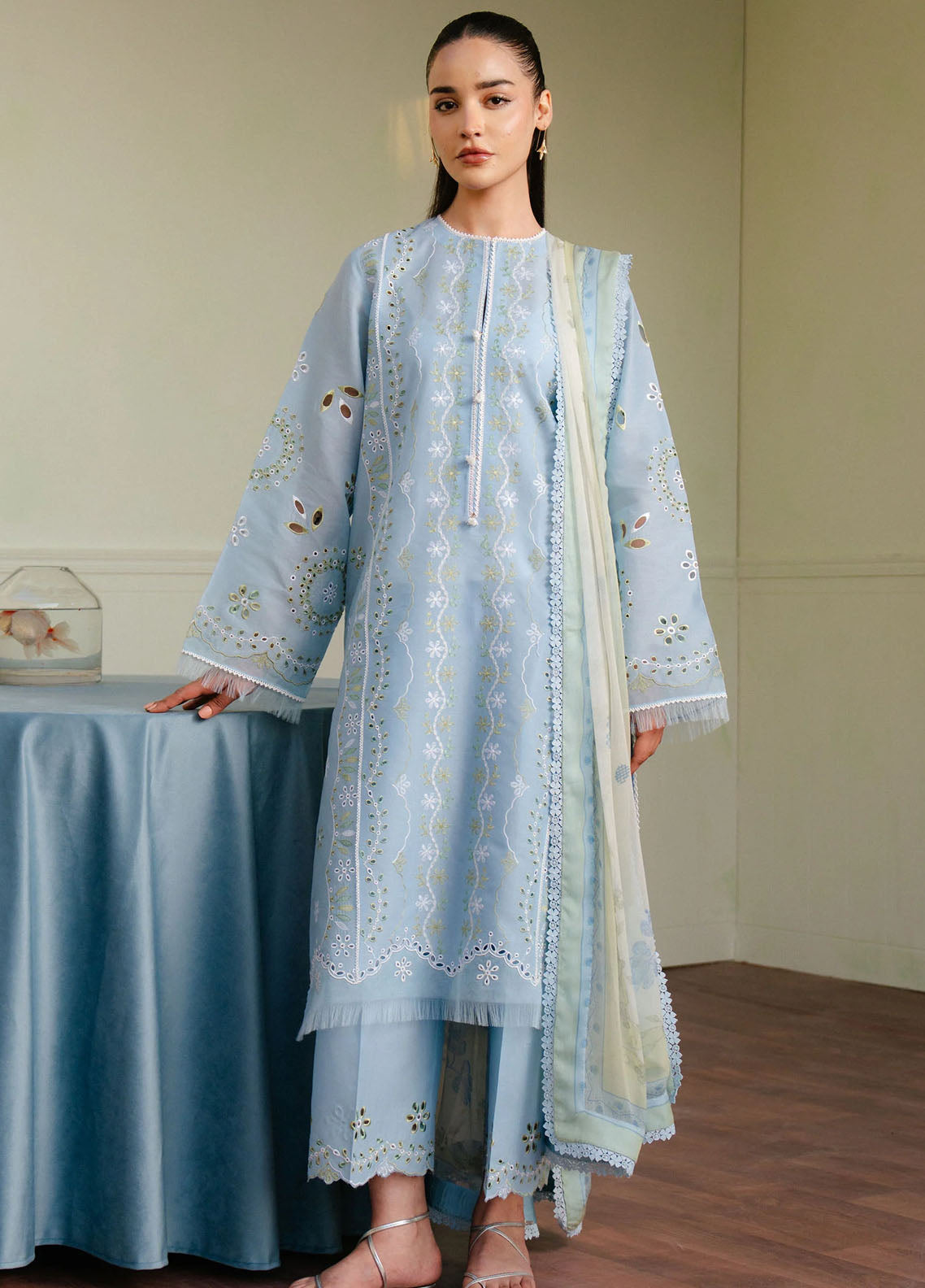 Coco By Zara Shahjahan Embroidered Lawn Suits Unstitched 3 Piece D5A Silas