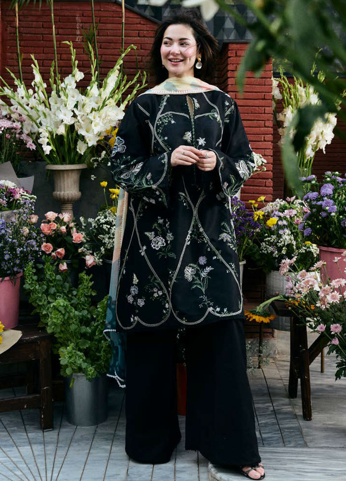 Coco by Zara Shahjhan Embroidered Lawn Suits Unstitched 3 Piece CZS25LD D-8 A Tara