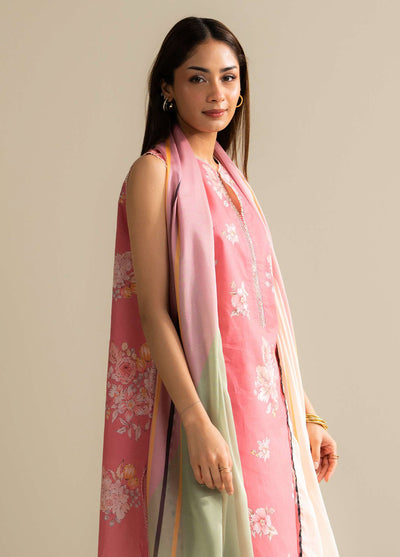 Coco Prints by Zara Shahjahan Printed Lawn Suits Unstitched 3 Piece CZS25PS D-01 A Ovela