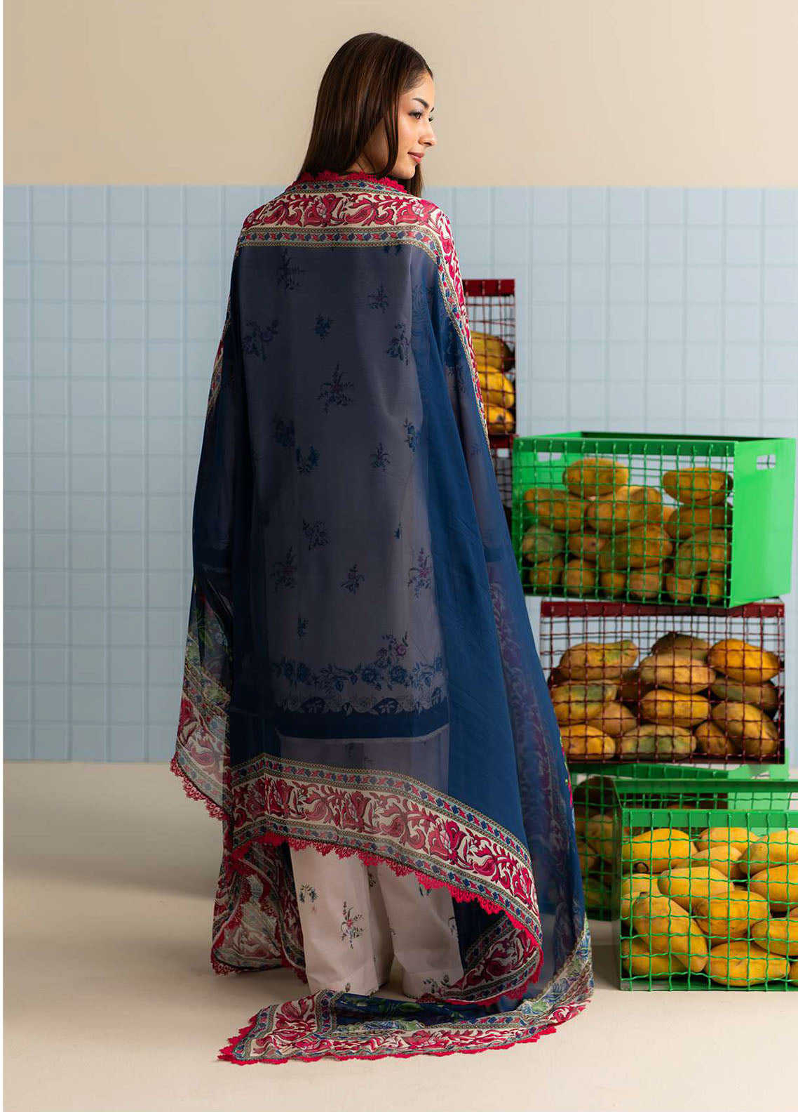 Coco Prints by Zara Shahjahan Printed Lawn Suits Unstitched 3 Piece CZS25PS D-10 A Emin