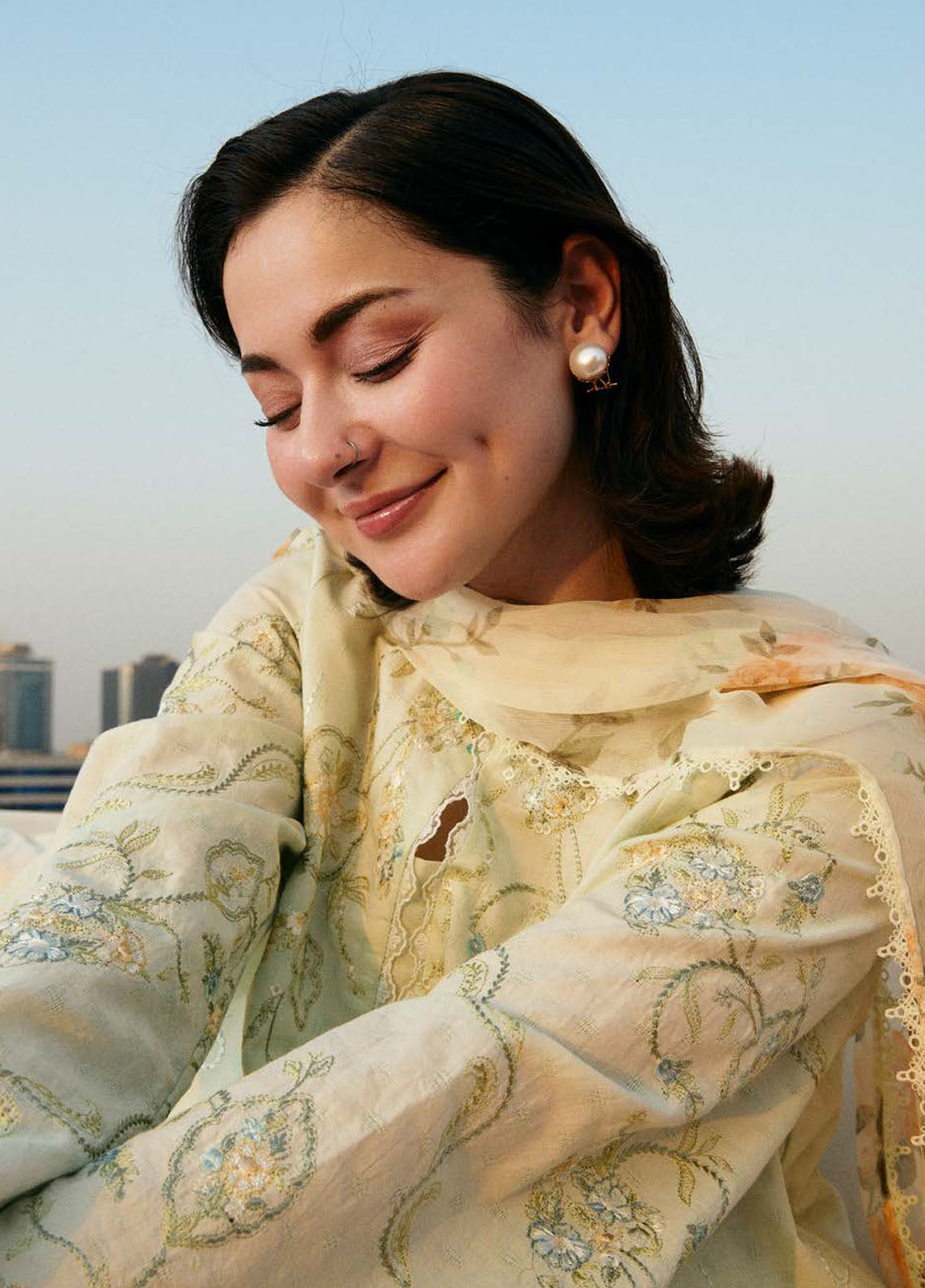 Coco by Zara Shahjhan Embroidered Jacquard Suits Unstitched 3 Piece CZS25LD D-1 B Elva