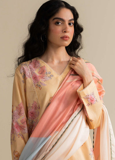 Coco Prints by Zara Shahjahan Printed Lawn Suits Unstitched 3 Piece CZS25PS D-01 B Ovela