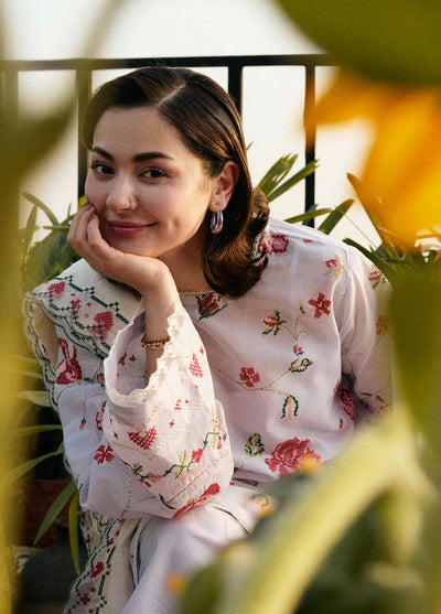 Coco by Zara Shahjhan Embroidered Lawn Suits Unstitched 3 Piece CZS25LD D-6 B Zufra
