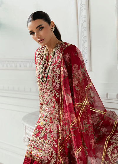 Crimson X Saira Shakira Unstitched Wedding Collection 2024 Artisan Story