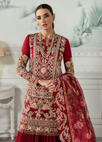 Crimson X Saira Shakira Unstitched Wedding Collection 2024 Artisan Story