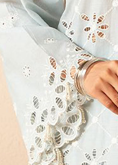 Cross Stitch Chikankari Lawn Suits Unstitched 3 Piece CS25CP Pastel Breeze