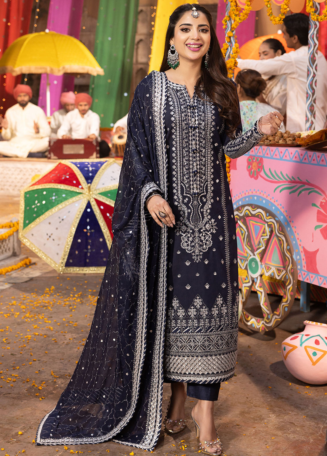 Chamak Damak by Asim Jofa Luxury Festive Collection 2024 AJCD-24