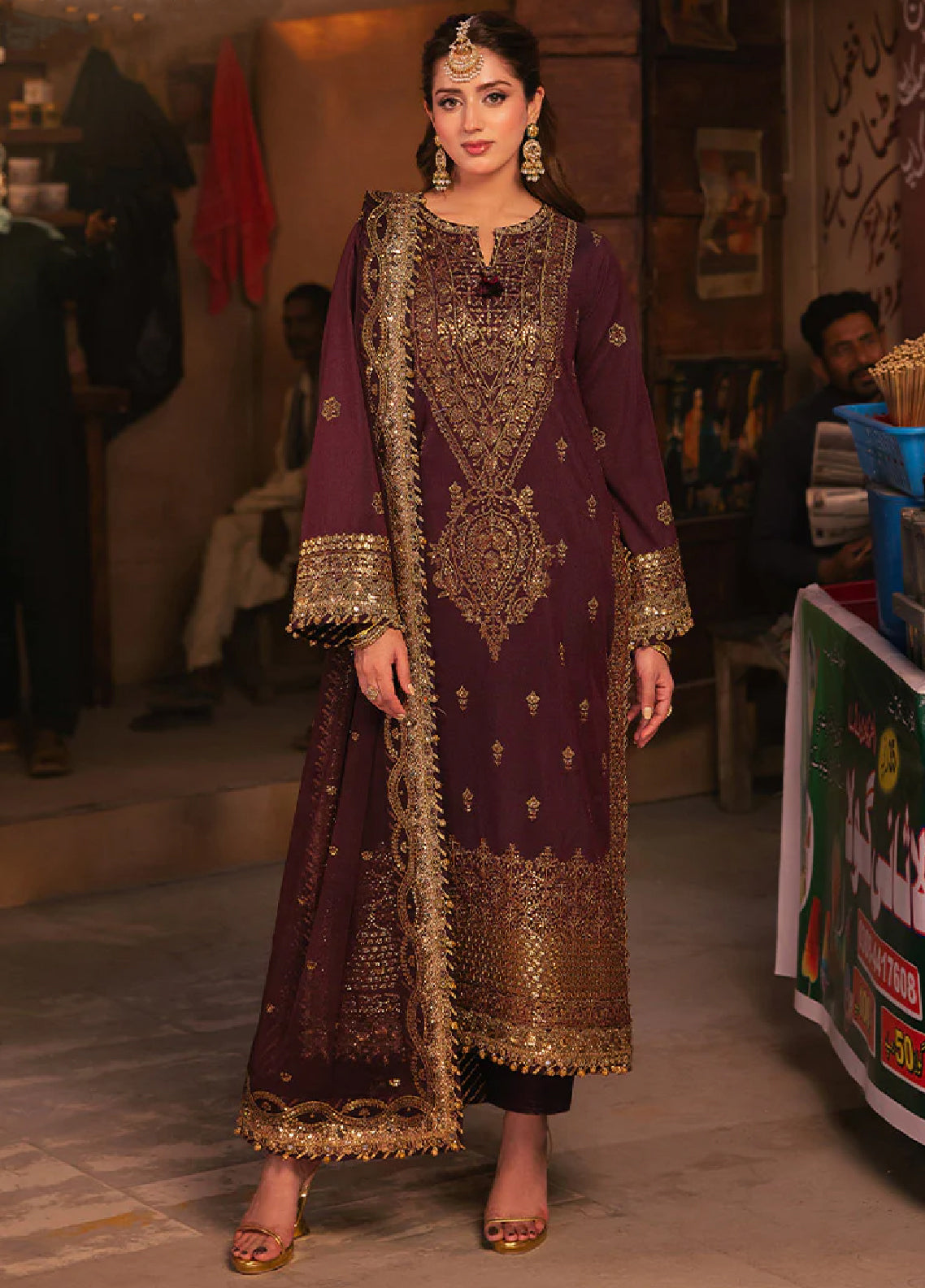 Chamkeeli By Asim Jofa Unstitched Festive Collection 2024 AJKK-01