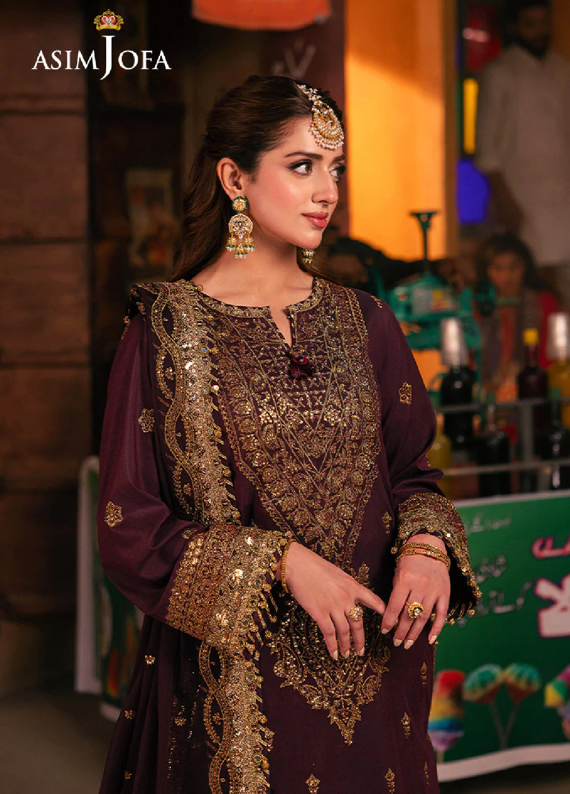 Chamkeeli By Asim Jofa Unstitched Festive Collection 2024 AJKK-01