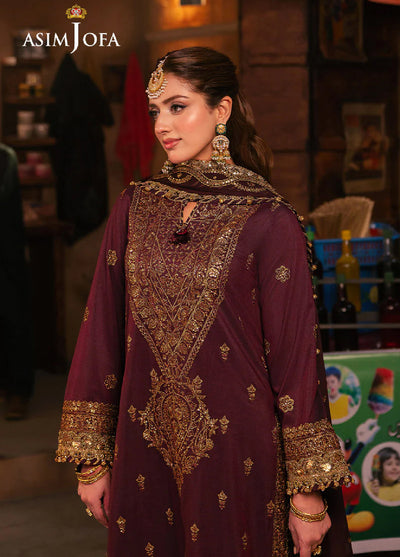 Chamkeeli By Asim Jofa Unstitched Festive Collection 2024 AJKK-01