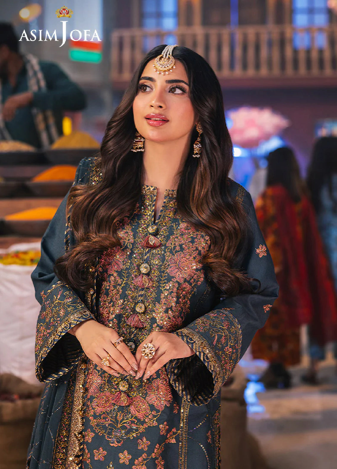 Chamkeeli By Asim Jofa Unstitched Festive Collection 2024 AJKK-09