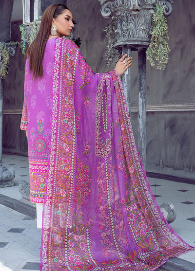 Chandan Nagri Pret Embroidered Lawn 3 Piece Suit Aster