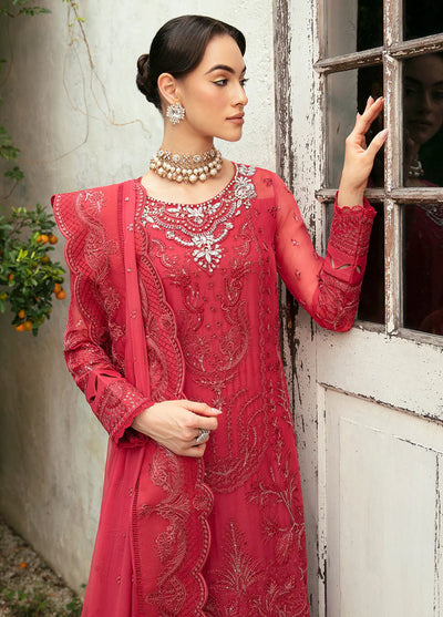 Chant D lAmour by Gulaal Embroidered Chiffon Eid Collection 2024 D-03 Ulmaria