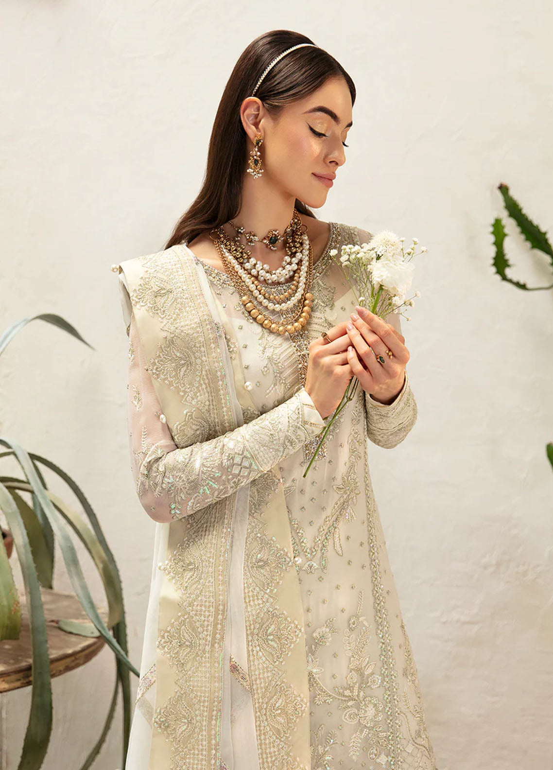 Chant D lAmour by Gulaal Embroidered Chiffon Eid Collection 2024 D-04 Asteria