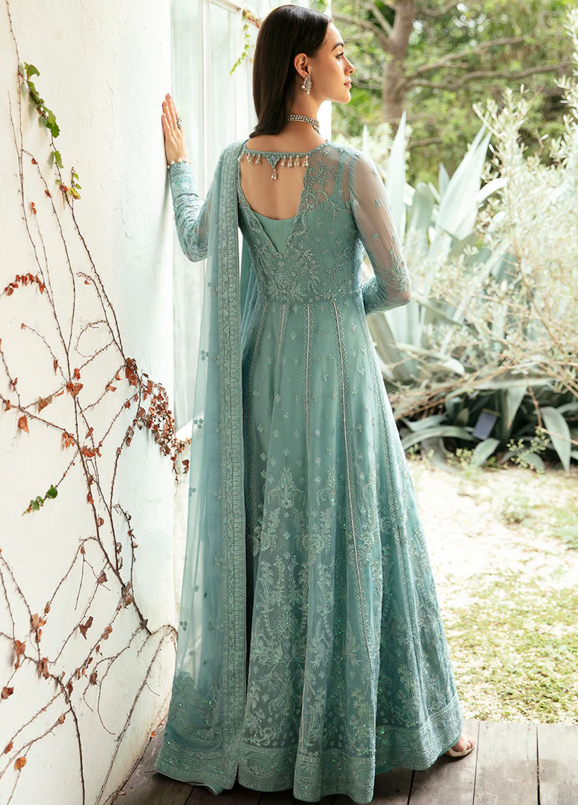 Chant D lAmour by Gulaal Embroidered Chiffon Eid Collection 2024 D-06 Iveria